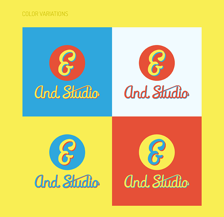 Brand Style Guide - And Studio - Color Variations